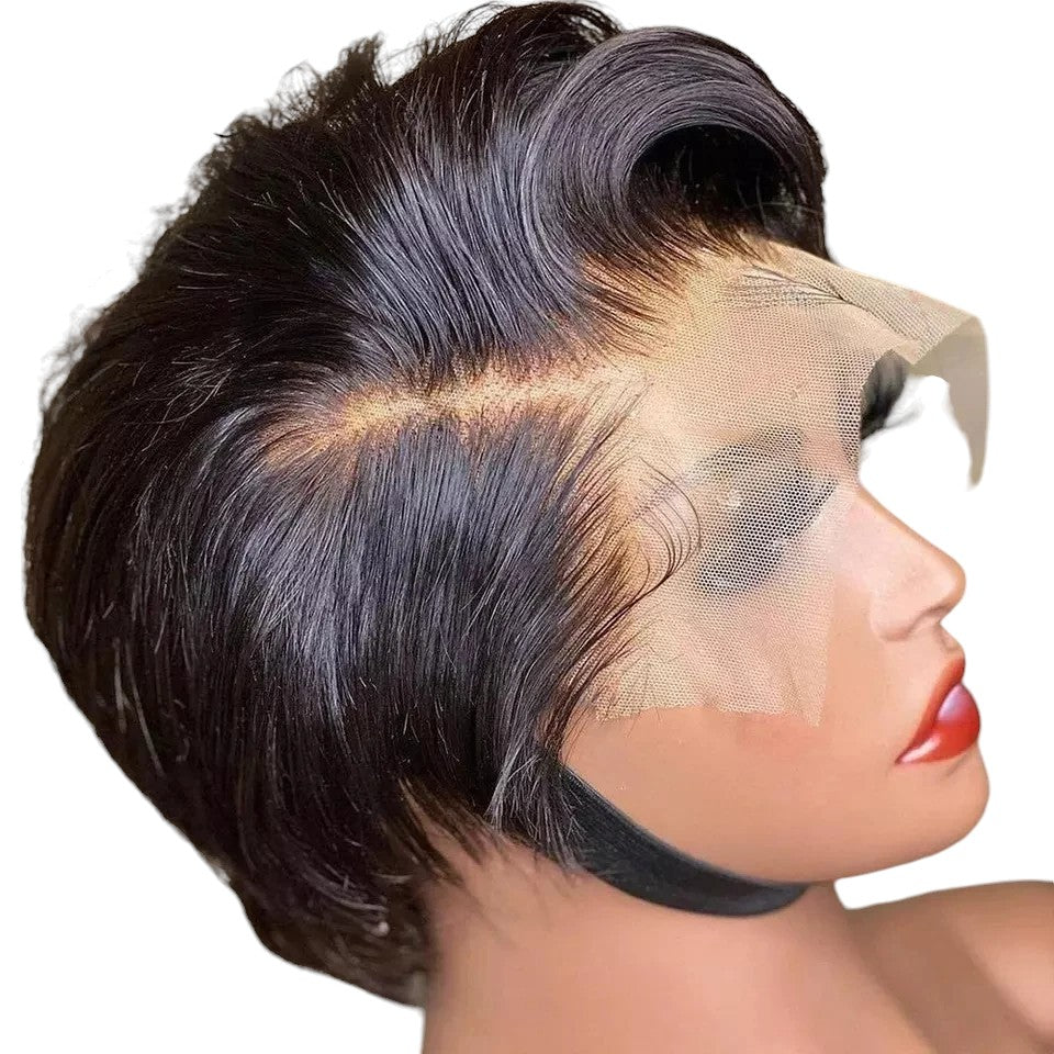 HD Lace Front Wig Melt Skins Pre Plucked Bob Wigs 13x4 Lace Front Human Hair Wig Brazilian Hair