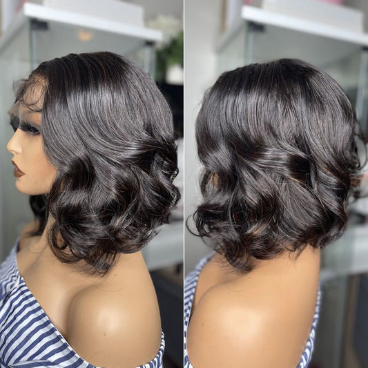 Short Bob 4x4 Lace Closure Wig