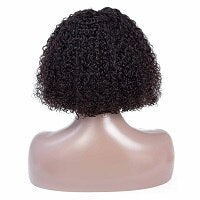 Short Curly Lace Front Human Hair Wig