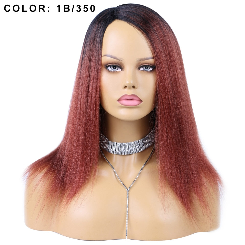 Synthetic Yaki Hair Wig