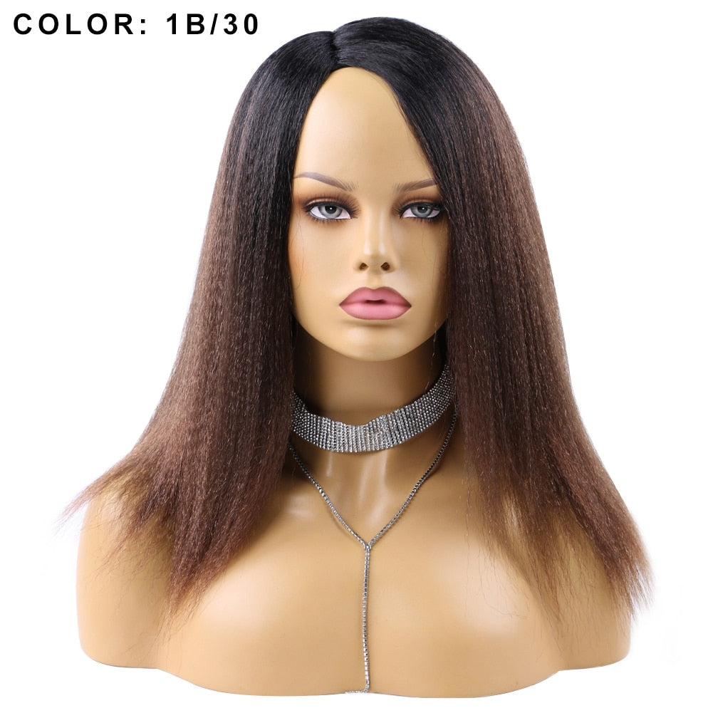 Synthetic Yaki Hair Wig